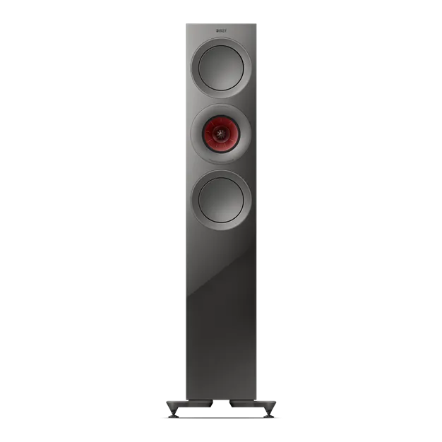 KEF R7 Meta Titanium Gloss SE — вигляд спереду