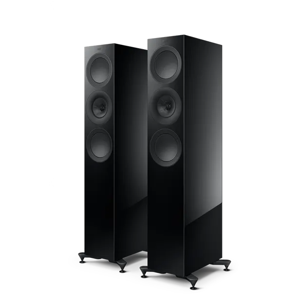 KEF R7 Meta Black Gloss — загальний вигляд