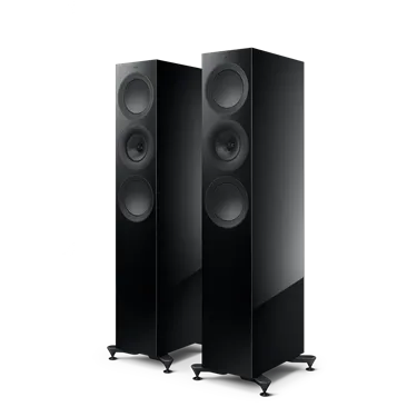 KEF R7 Meta Black Gloss — загальний вигляд