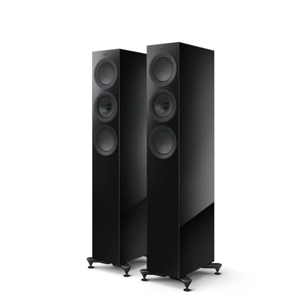 KEF R5 Meta Black Gloss — загальний вигляд