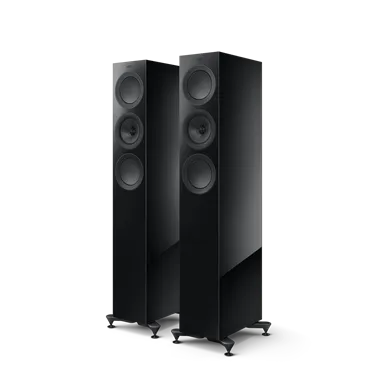 KEF R5 Meta Black Gloss — загальний вигляд