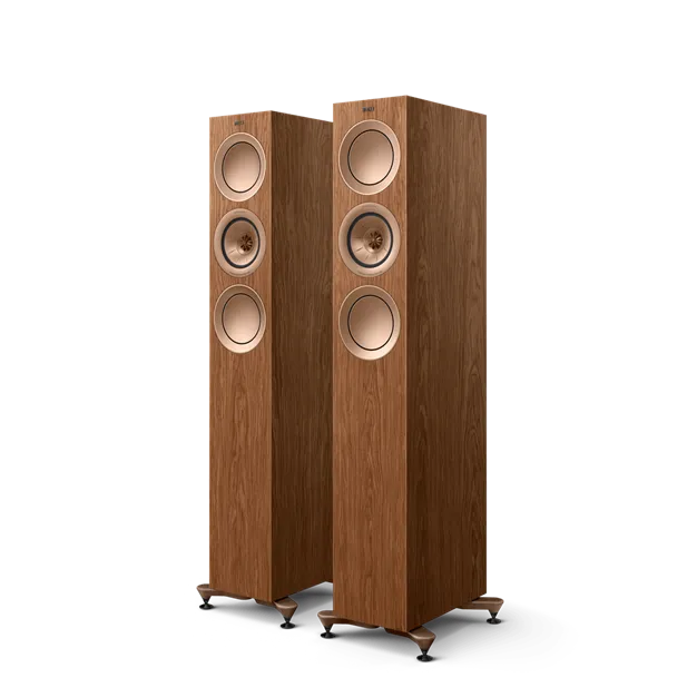 KEF R5 Meta Walnut — загальний вигляд