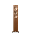 KEF R5 Meta Walnut — вигляд спереду