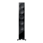 KEF R11 Meta Black Gloss — вигляд спереду