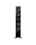 KEF R11 Meta Black Gloss — вигляд спереду