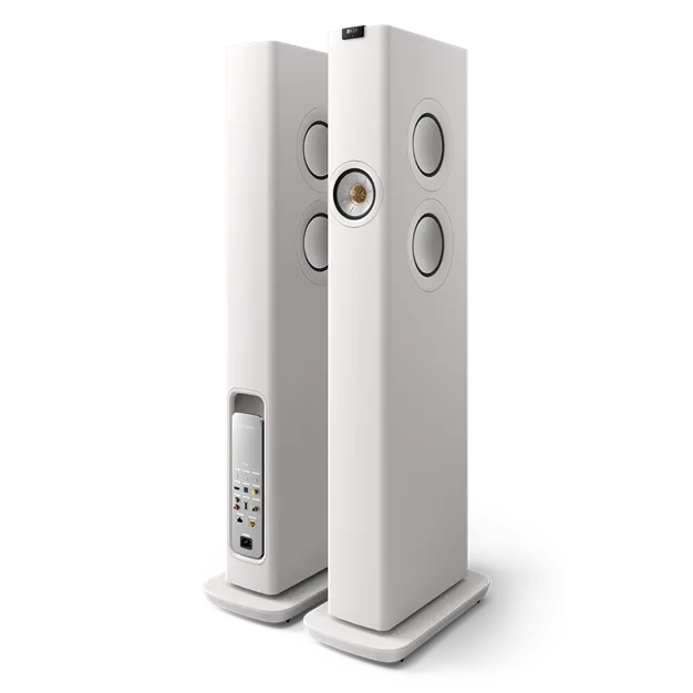 KEF LS60 Wireless Mineral White