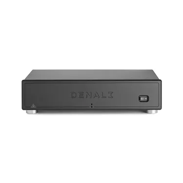 Shunyata Research Denali 6000/S v2 EU — чорний корпус, вигляд спереду