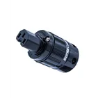 Supra Mains Plug C-15 RH-IEC Black Bulk — вигляд з боку контактів