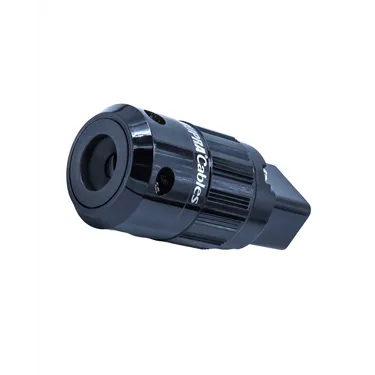 Supra Mains Plug C-19 RH-IEC Black Bulk — вигляд з боку кабельного вводу