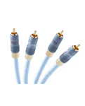 Supra EFF-IX Audio Pair 0.75 m Ice Blue — роз’єми стереопари