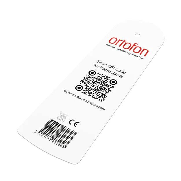 Ortofon Premium Alignment Tool — зворотний бік