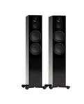 Monitor Audio Silver 300 8G High Gloss Black — пара, вигляд під кутом