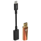 AudioQuest DragonFly Copper та адаптер DragonTail USB-C