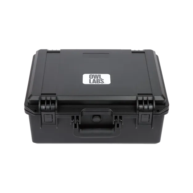Owl Labs Hard-Sided Carrying Case - закритий кейс, вигляд зверху під кутом