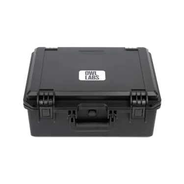 Owl Labs Hard-Sided Carrying Case - закритий кейс, вигляд зверху під кутом