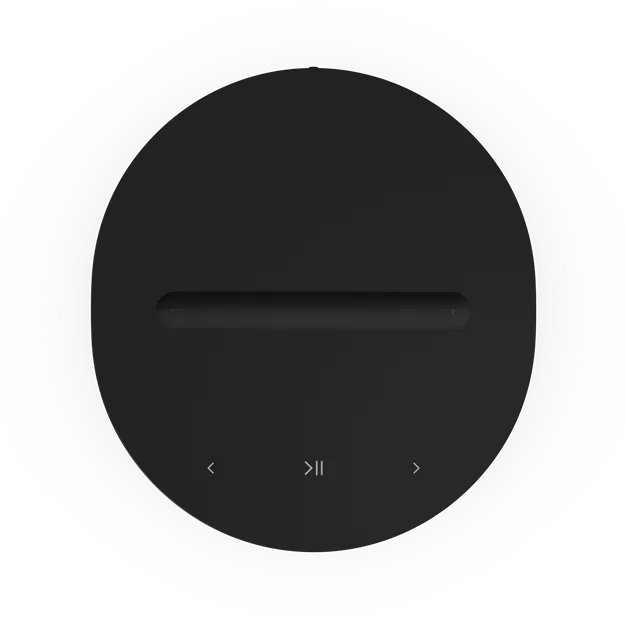 Sonos Era 100 SL Black - вигляд зверху та органи керування