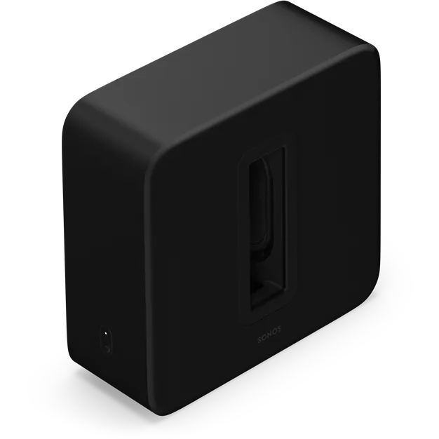 Sonos Sub 4 Black - вигляд під кутом