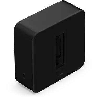Sonos Sub 4 Black - вигляд під кутом