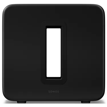 Sonos Sub 4 Black - вигляд спереду