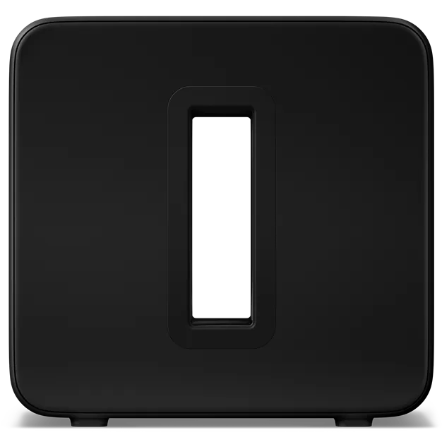 Sonos Sub 4 Black - вигляд ззаду