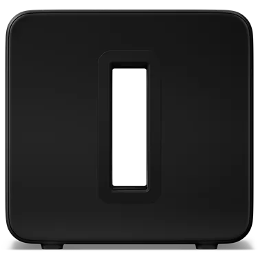 Sonos Sub 4 Black - вигляд ззаду
