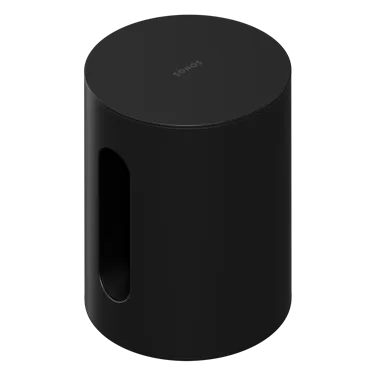 Sonos Sub Mini Black - вигляд під кутом