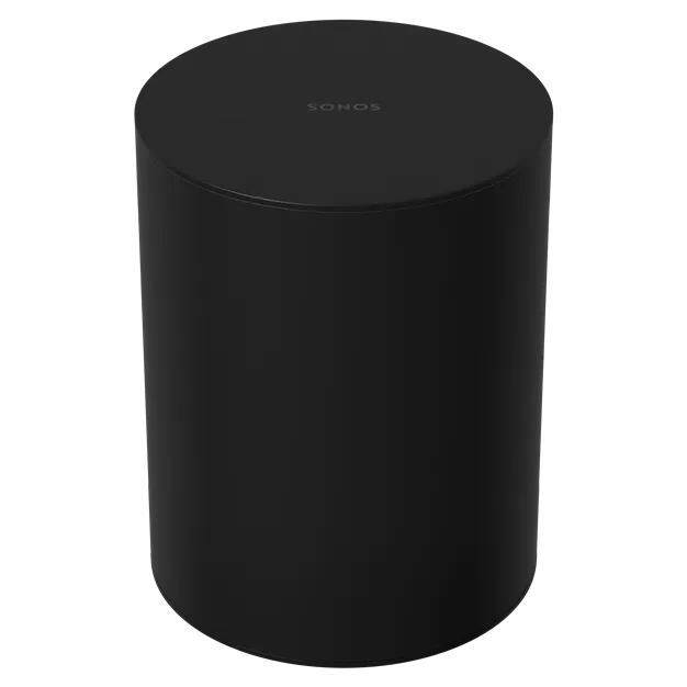 Sonos Sub Mini Black - вигляд спереду