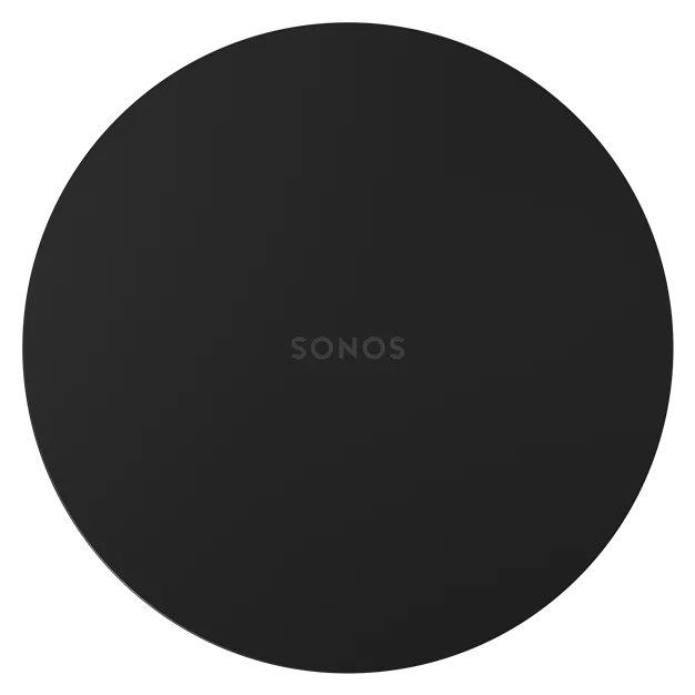 Sonos Sub Mini Black - вигляд зверху