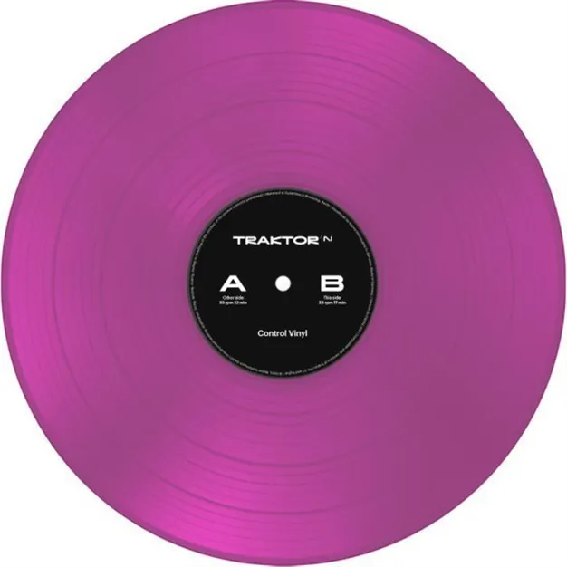 Native Instruments Traktor Control Vinyl Neon Pink - загальний вигляд