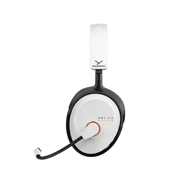 Beyerdynamic MMX 230 wireless Arctic White - вигляд збоку
