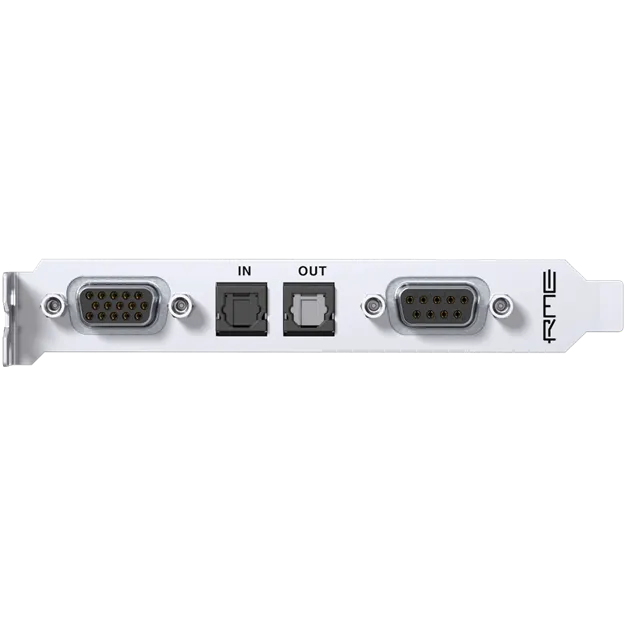RME HDSPe AIO Pro - контакти підключення