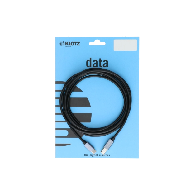 USB-кабель Klotz USB-CB-0.5, USB-C - USB-B, 0,5 м