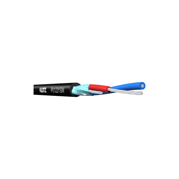 Монтажний кабель Klotz P0122YSW, 2×0,22 мм²