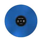 Native Instruments TRAKTOR SCRATCH Control Vinyl Blue - загальний вигляд
