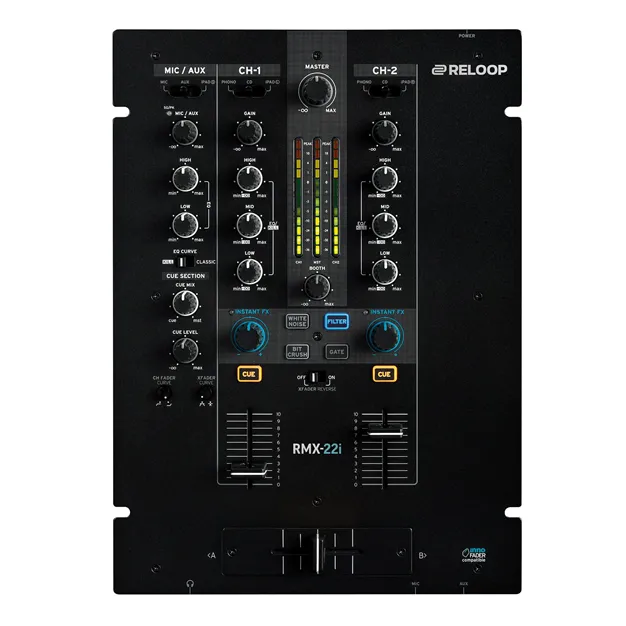 Reloop RMX-22i — Вигляд зверху