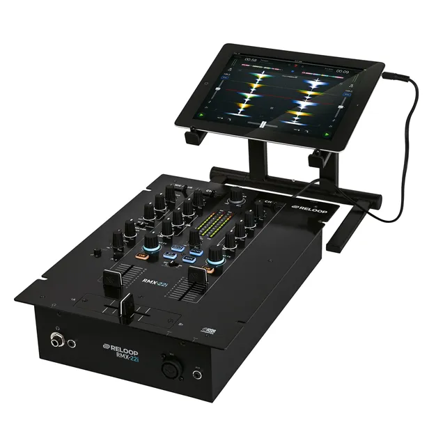 Reloop RMX-22i — Приклад використання, планшет і стійка не входять до комплекту