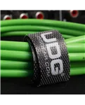 Комплект аудіокабелів UDG U97002GR Jack 6,35 мм — Jack 6,35 мм, 1,5 м, зелений — Стяжка кабелю
