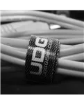 Комплект аудіокабелів UDG U97004WH Jack 6,35 мм — Jack 6,35 мм, 3 м, білий — Стяжка кабелю