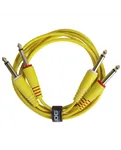 Комплект аудіокабелів UDG U97004YL Jack 6,35 мм — Jack 6,35 мм, 3 м, жовтий — Загальний вигляд