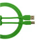 USB-кабель UDG U95001GR USB-A — USB-B, 1 м, зелений — Загальний вигляд
