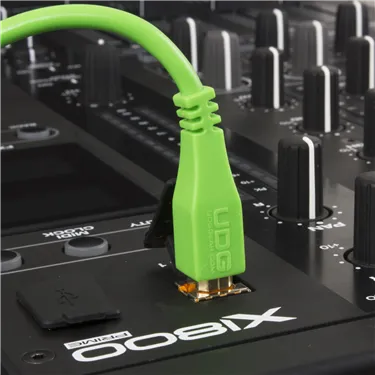USB-кабель UDG U95001GR USB-A — USB-B, 1 м, зелений — Приклад використання, додаткове обладнання не входить до комплекту