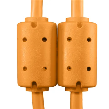 USB-кабель UDG U95001OR USB-A — USB-B, 1 м, помаранчевий — Феритові фільтри