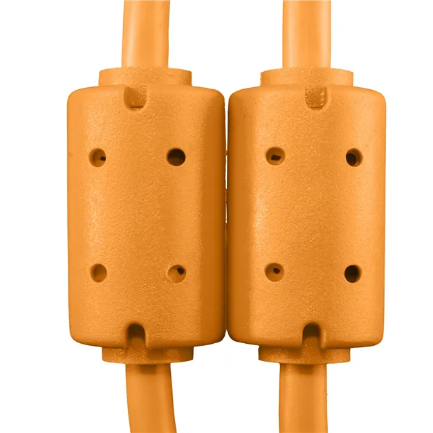 USB-кабель UDG U95002OR USB-A — USB-B, 2 м, помаранчевий — Феритові фільтри