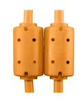 USB-кабель UDG U95002OR USB-A — USB-B, 2 м, помаранчевий — Феритові фільтри