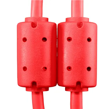 USB-кабель UDG U95001RD USB-A — USB-B, 1 м, червоний — Феритові фільтри