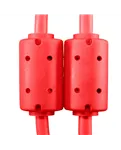 USB-кабель UDG U95001RD USB-A — USB-B, 1 м, червоний — Феритові фільтри