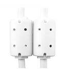 USB-кабель UDG U95001WH USB-A — USB-B, 1 м, білий — Феритові фільтри