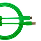 USB-кабель UDG U96001GR USB-C — USB-B, 1,5 м, зелений — Загальний вигляд