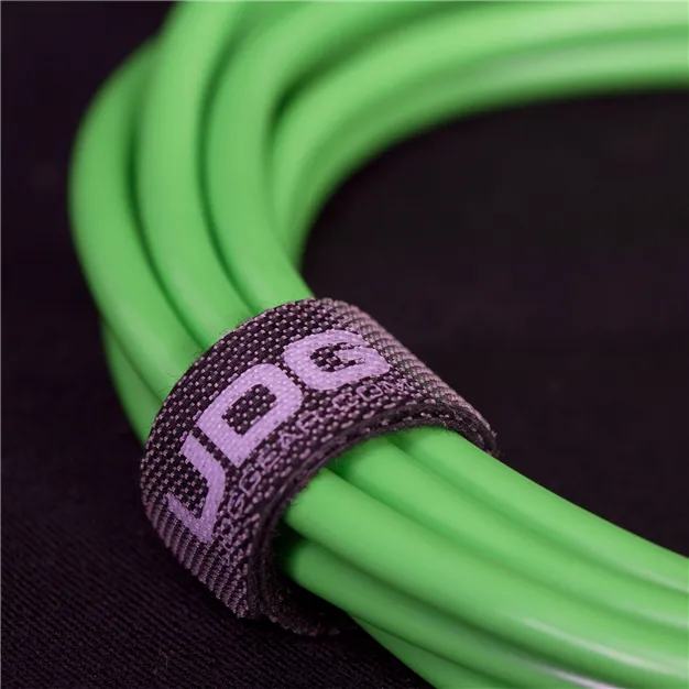 USB-кабель UDG U96001GR USB-C — USB-B, 1,5 м, зелений — Стяжка кабелю