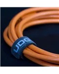 USB-кабель UDG U96001OR USB-C — USB-B, 1,5 м, помаранчевий — Стяжка кабелю